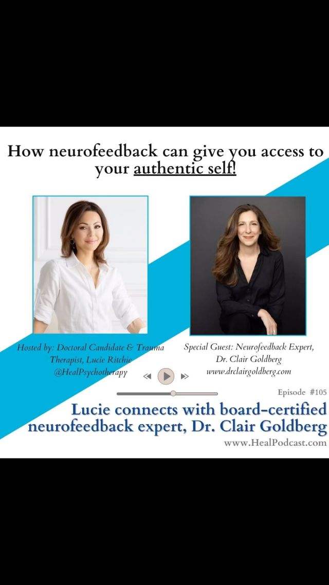 We get to the root of “the self” in our neuroscience-driven conversation on complex trauma! (See episode at www.healpodcast.com). Dr. Goldberg and I explore how “survival” neural networks form and how to reverse it. We explore how to activate the brain and nervous system’s embodied sense of self with Neurofeedback. We share how Neurofeedback can help survivors regain (or gain for the first time) access to their most authentic selves. 

Listen on Apple, Spotify, or wherever you listen to podcasts! You can also watch the episode via video on YouTube: @Lucie_HealPodcast

Enjoy the show!

#neurofeedbacktraining #defaultmodenetwork #healingdevelopmentaltrauma #healingcomplextrauma #healpodcast #lucieritchie #healingtrauma #neuroscienceoftrauma #alphatheta #neurofeedbackhelps #torontoneurofeedback #neurofeedbacktoronto #addhelp #adhdhelp #ptsdrecovery #cptsdrecovery #cptsdsupport #cptsdeducation #traumaeducation #traumaeducator #podcastcommunity #survivalmode #traumasurvivors #posttraumaticgrowth #wisdomoftrauma #embodiedself #embodiment #neurofeedback #traumainformed #traumatology